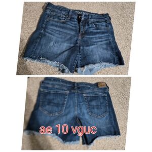 American Eagle Outfitters Dark Blue Jean Shorts